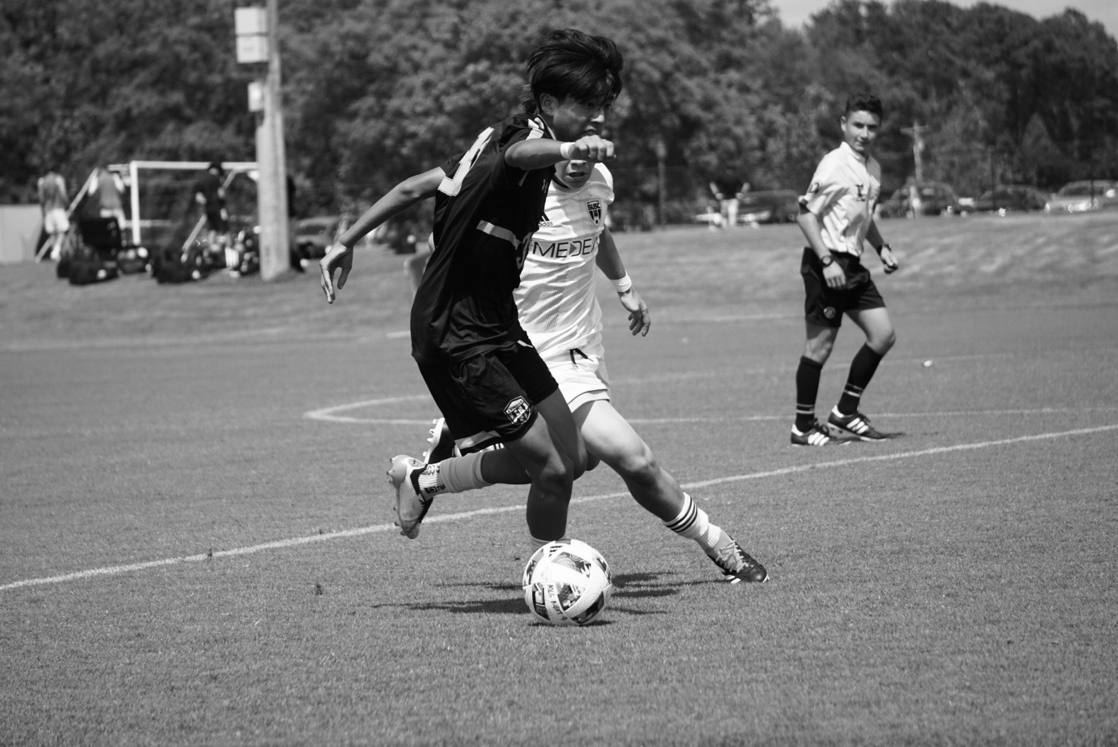 Bryan Lim playing for Baltimore Armour at MLS NEXT Cup